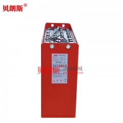 (叉車配件)48V/4PzS560L林德R14電動(dòng)前移式叉車電池裝配圖 林德1.4噸鉛酸叉車電池廠家